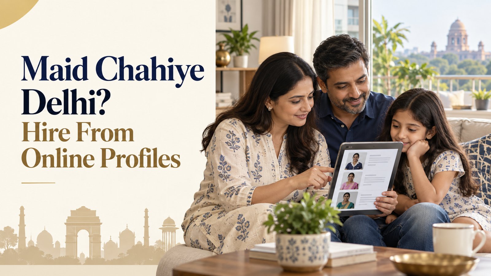 Maid Chahiye Delhi? How to Hire From Online Profiles